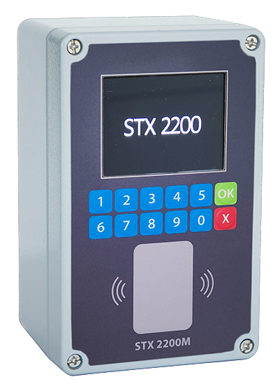 SmartTX 2200 - RFID und PIN<br>RFID Reader mit Tasten und Display